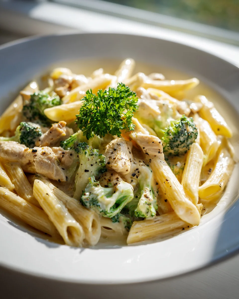 Cremige Hähnchen Brokkoli Pasta – Schnelles Rezept für Genießer!
