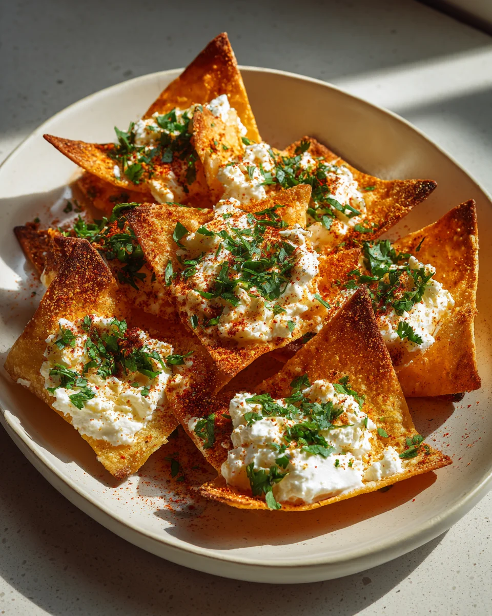 Cottage Cheese Taco Chips: Knusprig, würzig & einfach gemacht!