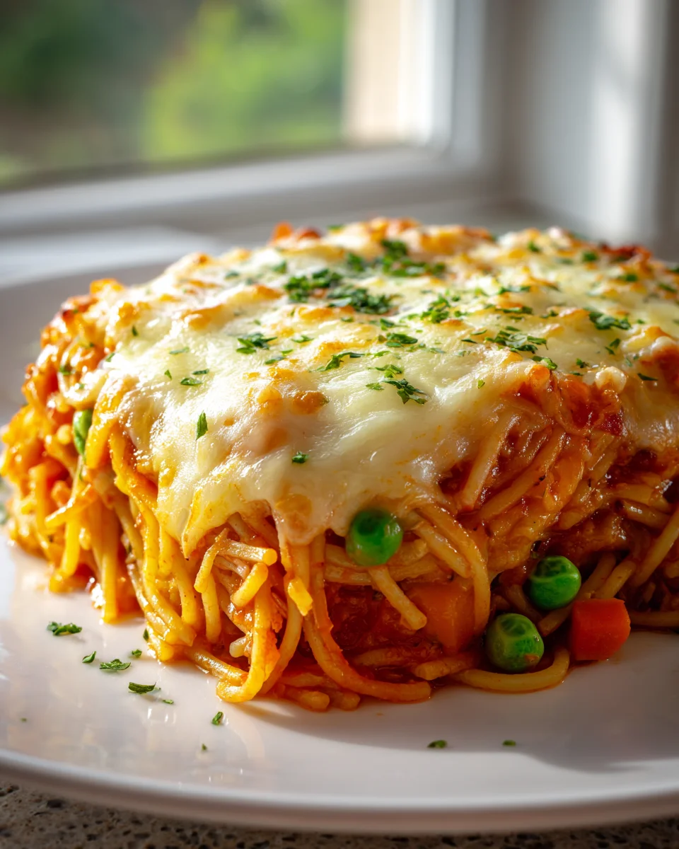 Spaghetti Auflauf Rezept – Cremig, herzhaft & schnell gemacht!