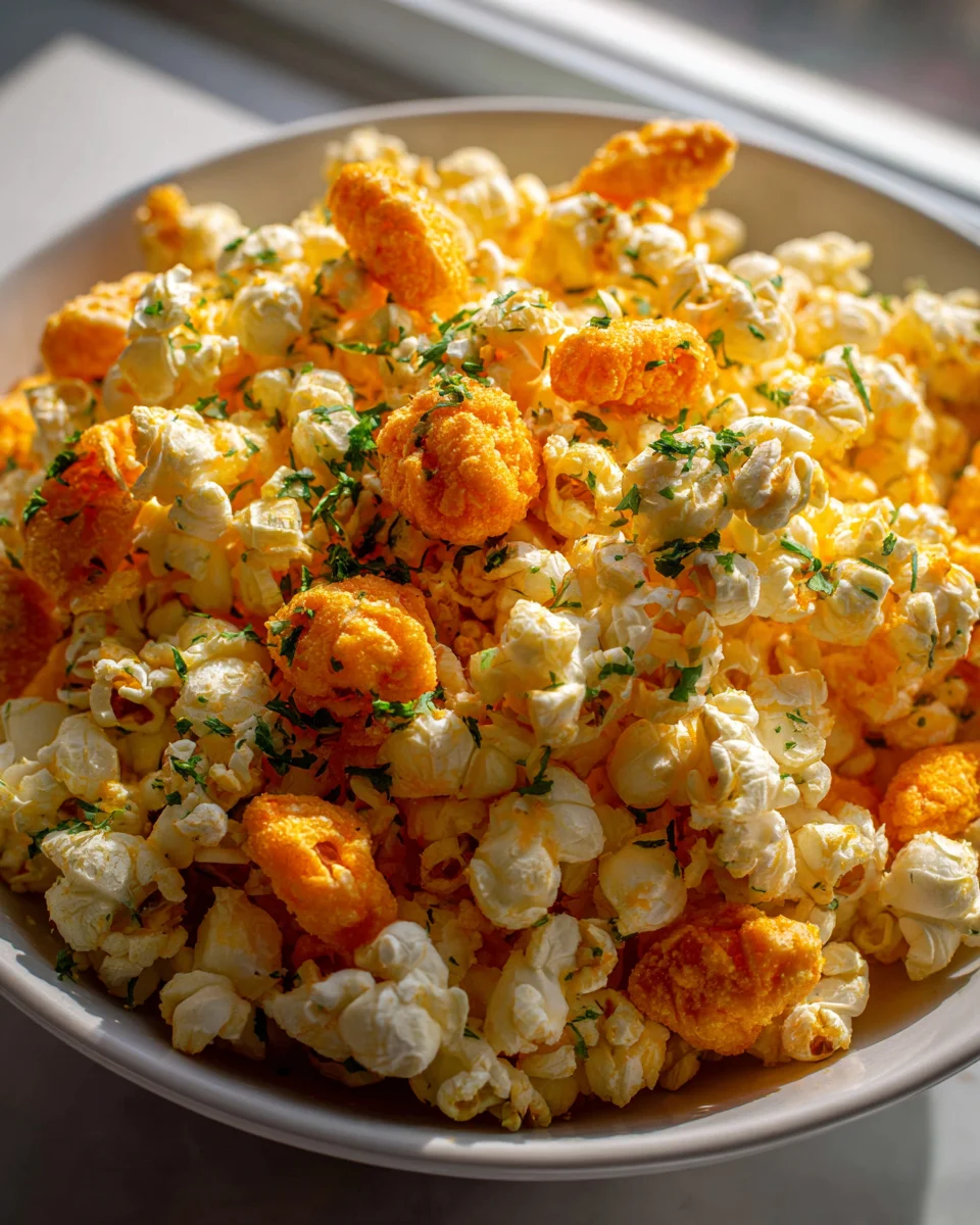Käsepuff-Popcorn-Blend: Der ultimative Knuspersnack!