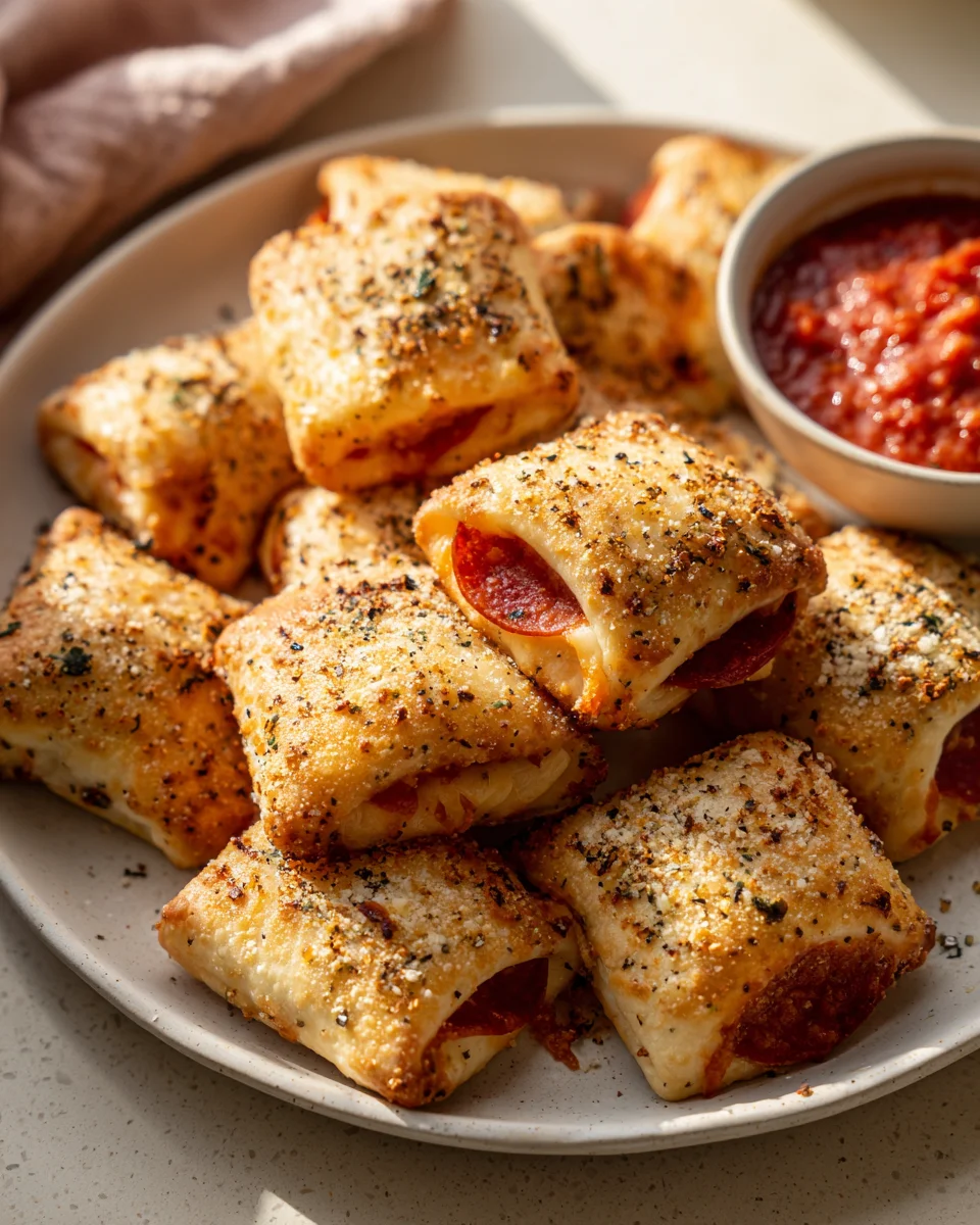 Crispy Air Fryer Pizza Rolls – Knuspriger Genuss für jeden!