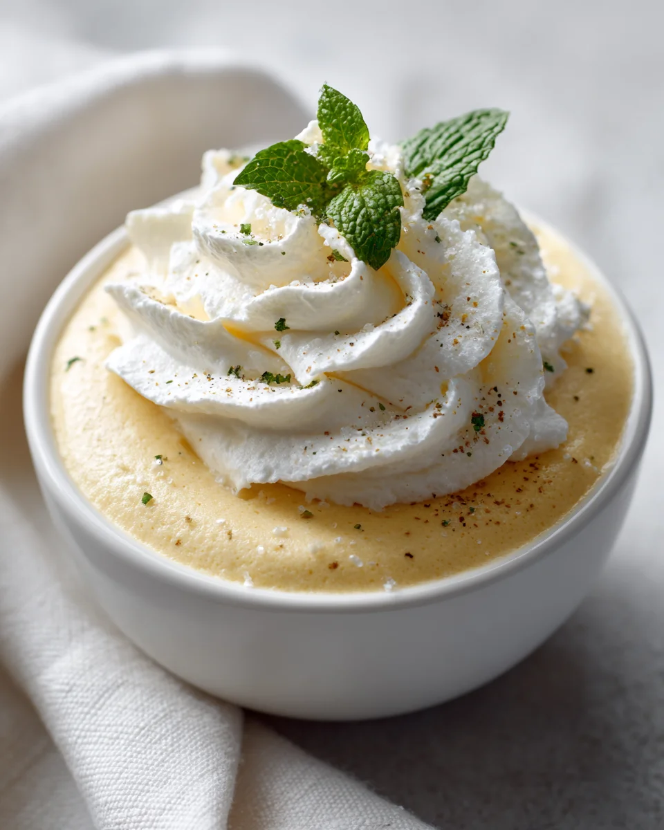 Himnon-alcoholic beer Mousse: Klassisch, cremig mit Sahne & Vanille