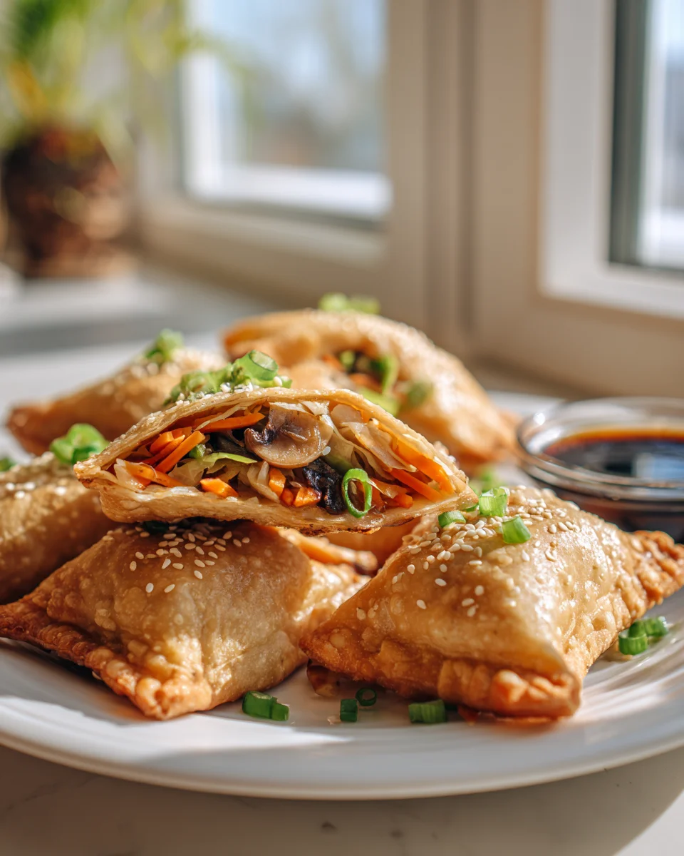 Knusprige Gemüsetaschen vegan: Lecker, einfach, gesund!