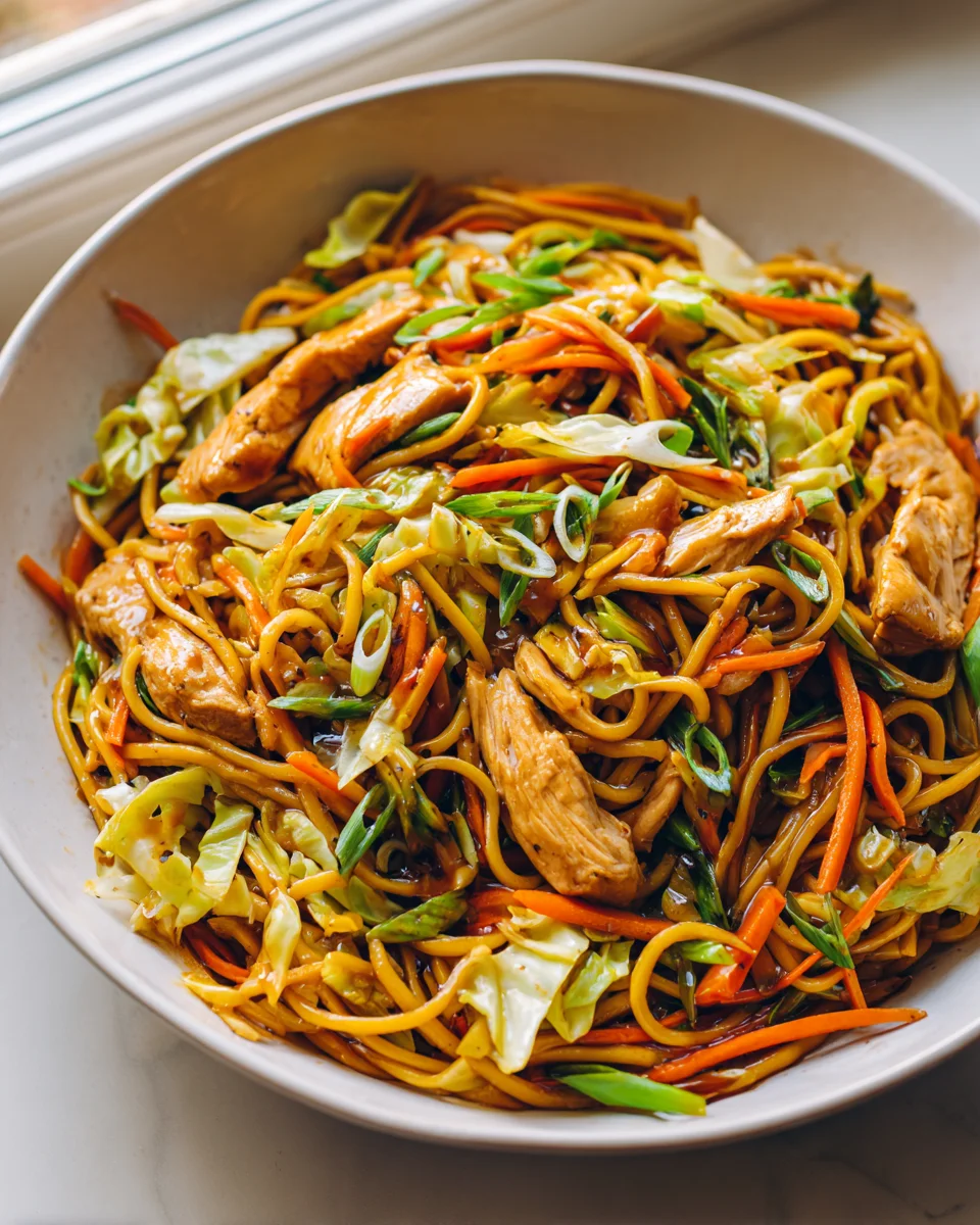 Chicken Chow Mein Rezept: Schnell & Lecker Asiatisch Kochen!