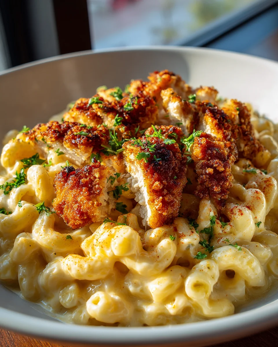 Crispy Chicken Mac & Cheese: Das ultimative Geschmackserlebnis!