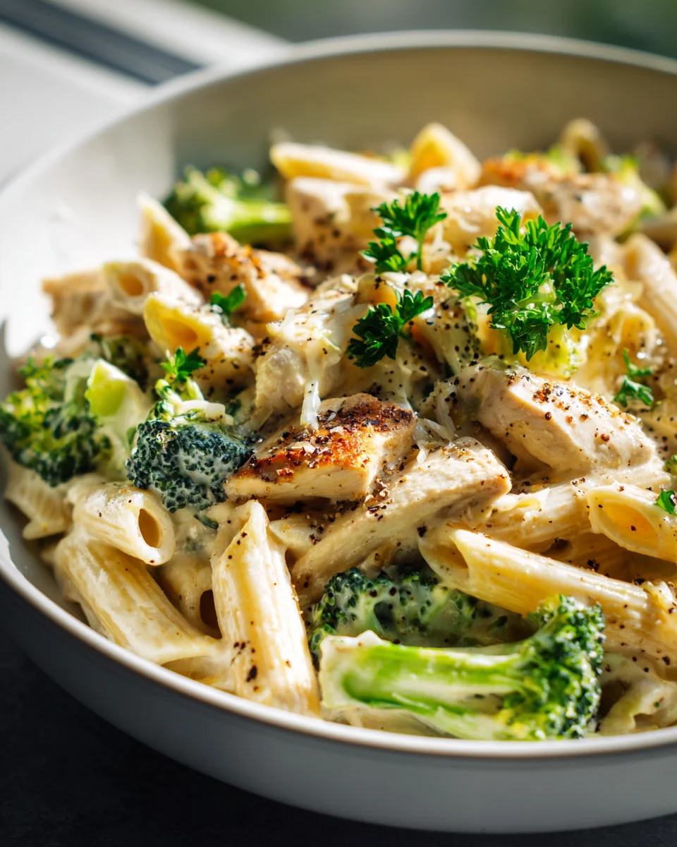 Cremige Hähnchen Brokkoli Pasta – Schnelles Rezept für Genießer!