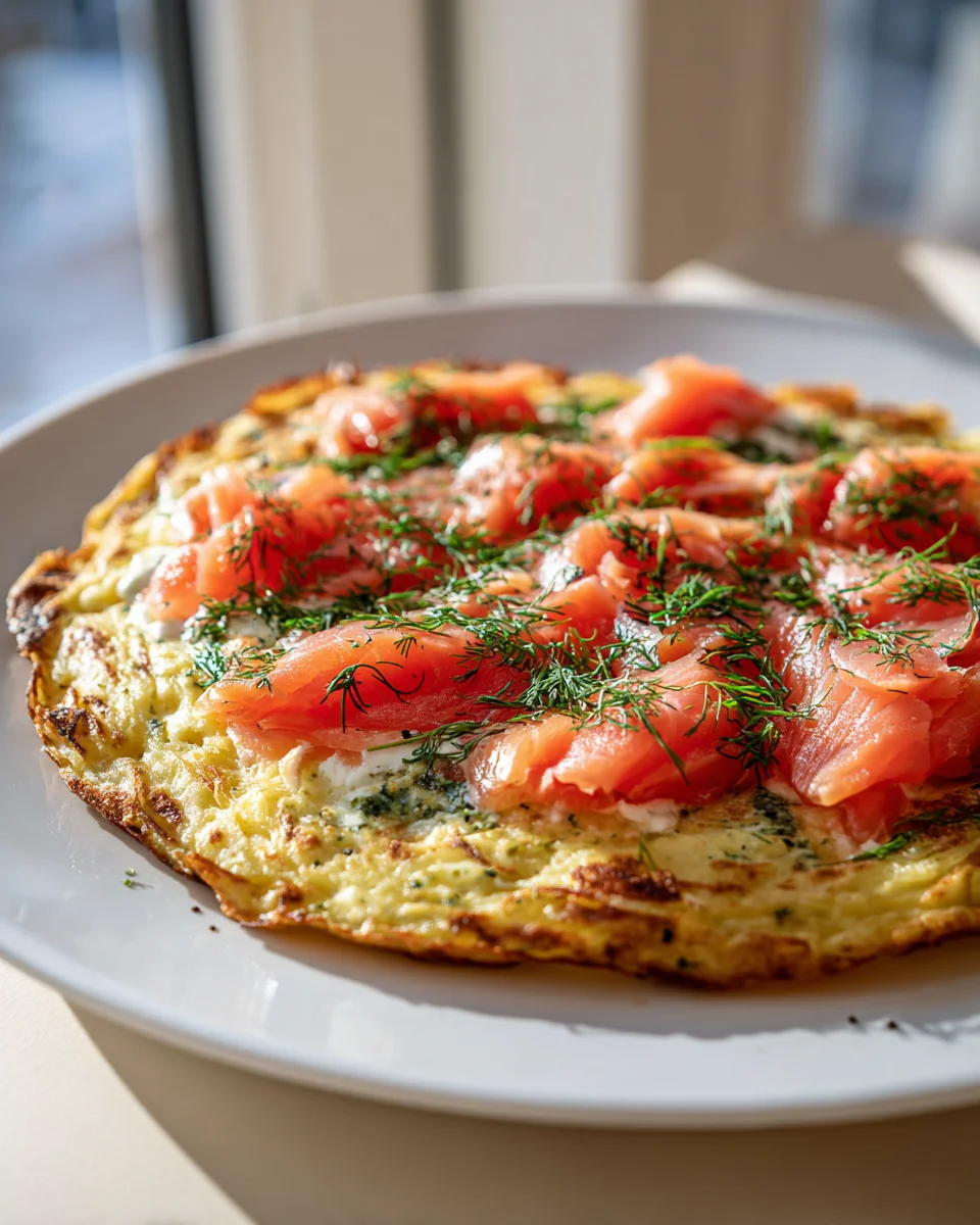 Kartoffelpizza mit Lachs & Kräuterfrischkäse – Genuss pur!