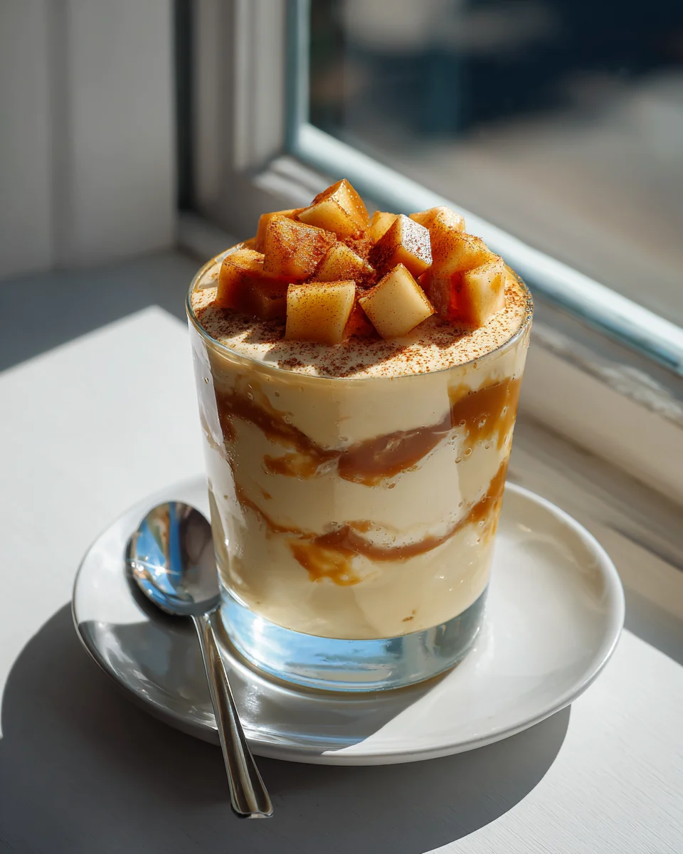 Apfel-Karamell-Pudding Parfaits: Dein süßer Genussmoment