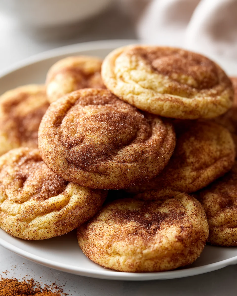 Rezept: Saftige Snickerdoodle Cookies mit Zimt-Zucker-Kruste