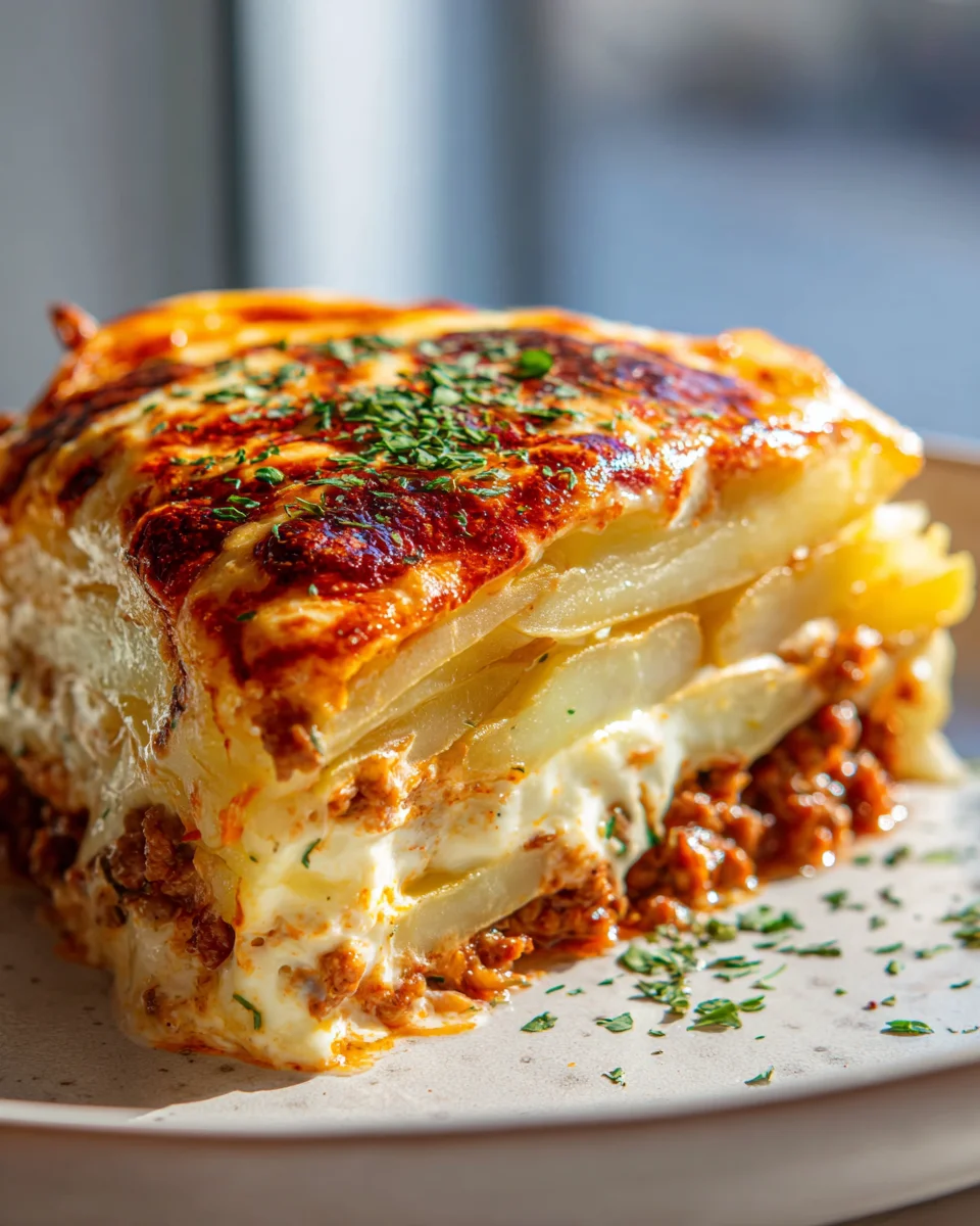 Herzhafter Kartoffel Hackfleisch Auflauf – Einfach lecker!