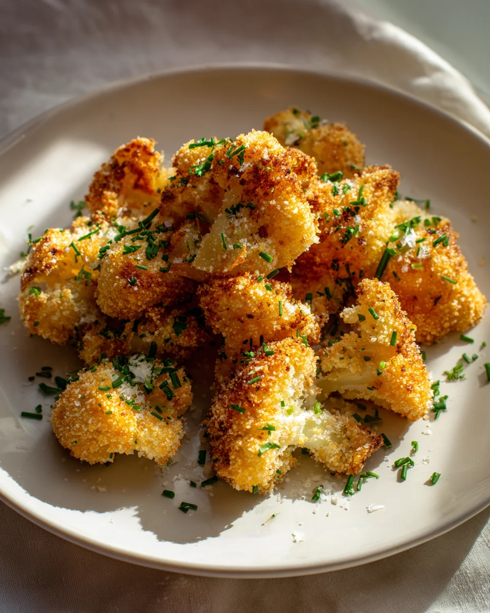 Rezept: Panierter Blumenkohl Airfryer – Knusprig & ganz einfach.