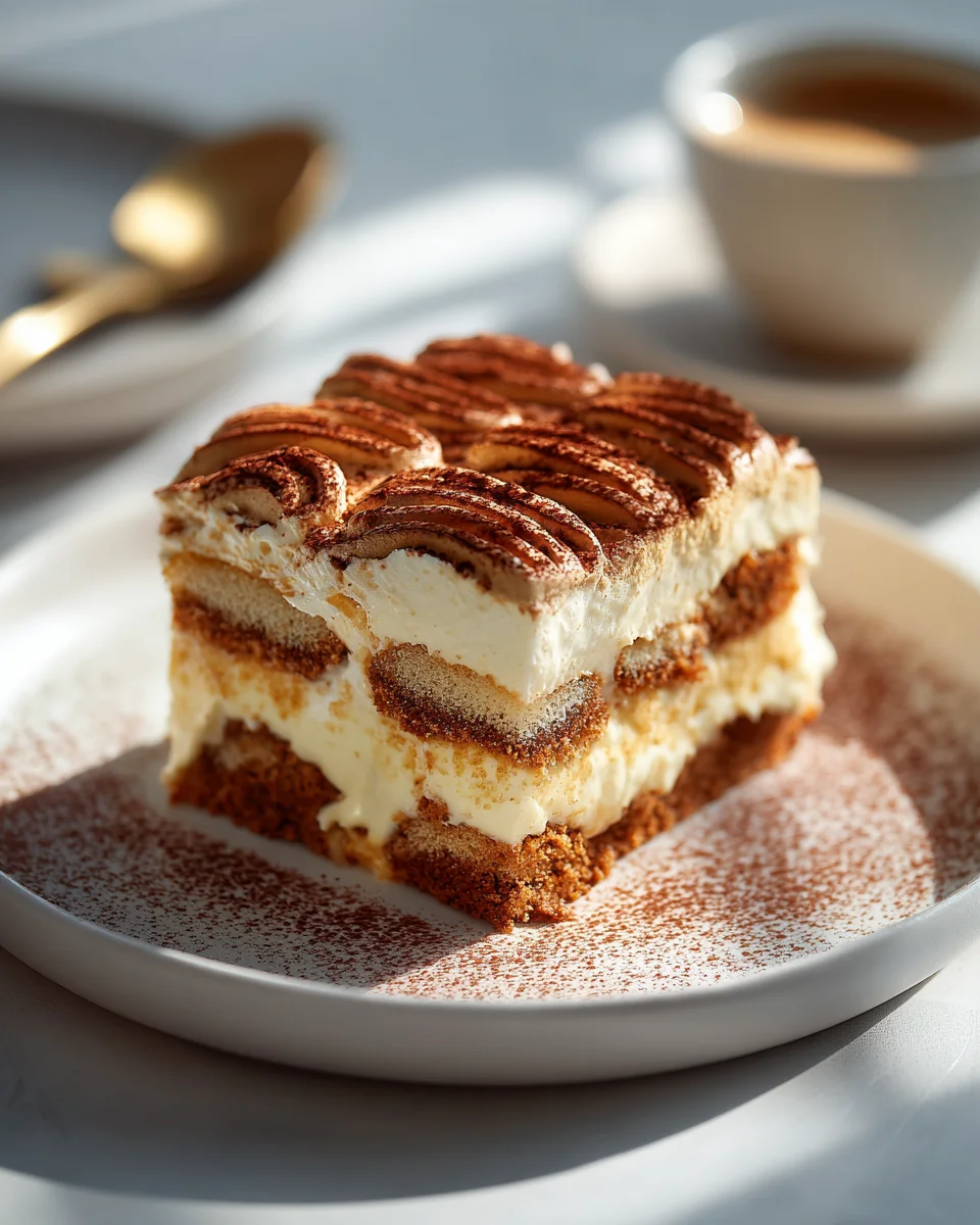 Unwiderstehliches Biscoff Spekulatius Tiramisu Rezept