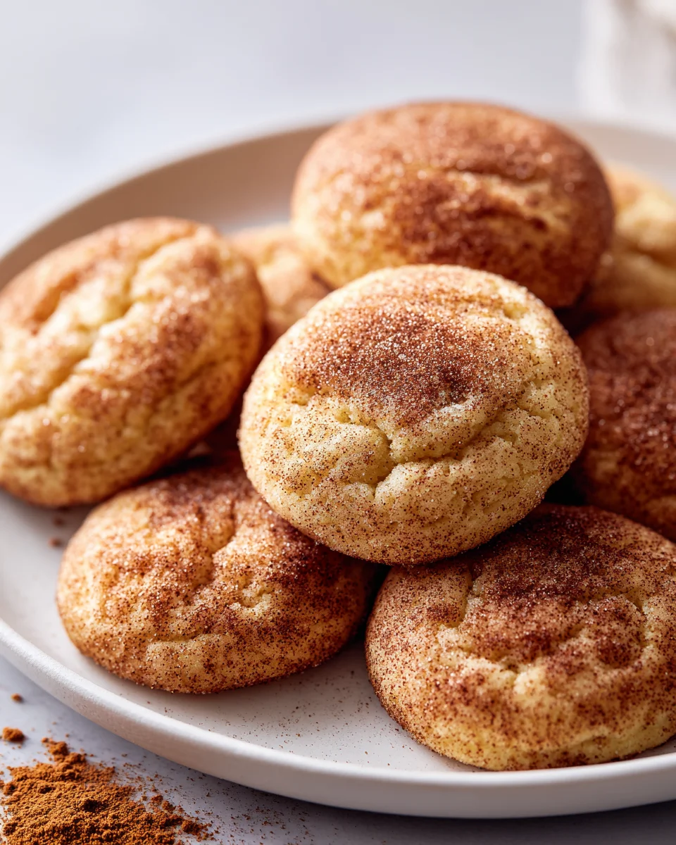 Rezept: Saftige Snickerdoodle Cookies mit Zimt-Zucker-Kruste