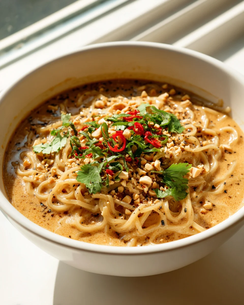 Dein schnelles Tan Tan Ramen mit Rindfleisch in Min.