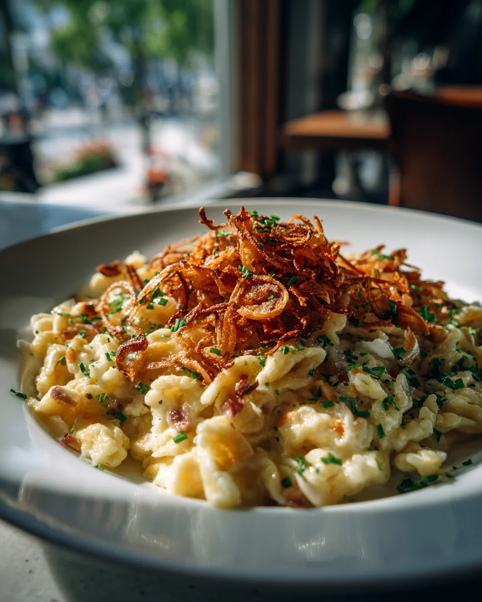 Käsespätzle leicht & lecker: Kalorienarm und einfach gemacht!