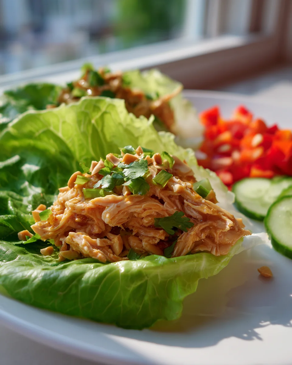 Schnelle Thai Kokos Hähnchen Salat Wraps – Dein Lieblingsrezept!