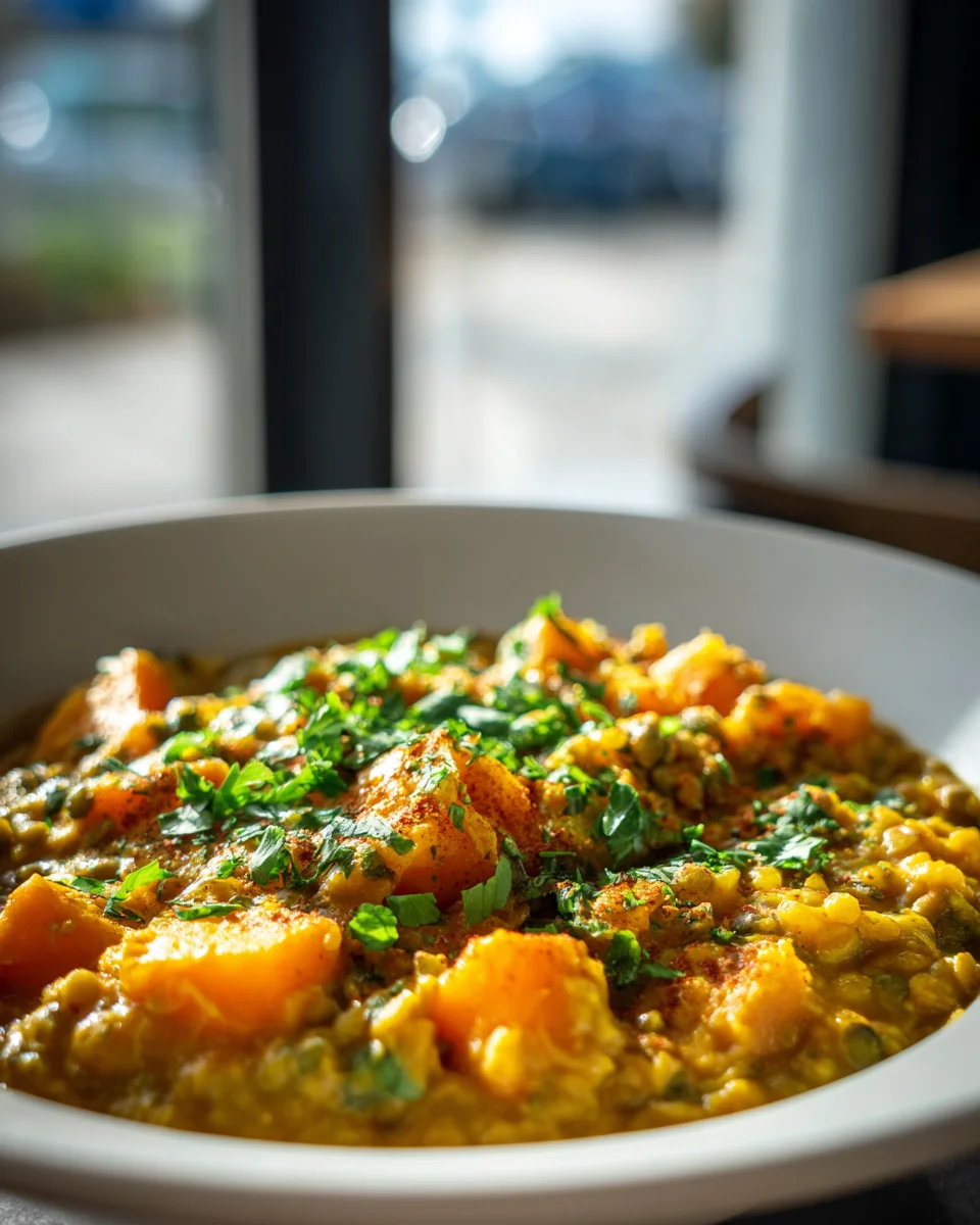 Unwiderstehliches Kürbis Linsen Curry - Dein neues Lieblingsrezept!