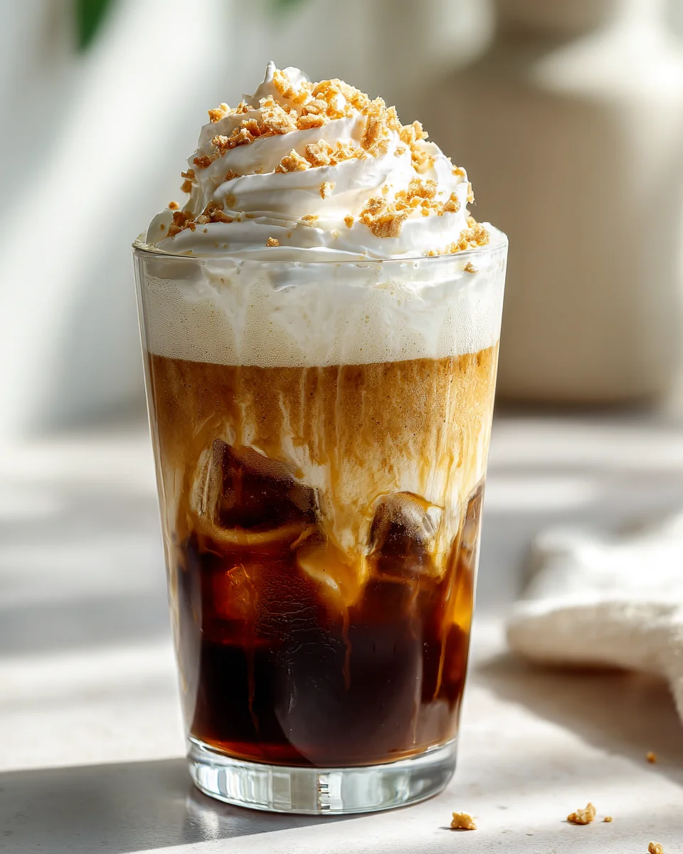 Toasted Marshmallow Iced Latte: Süßer Kaffeegenuss
