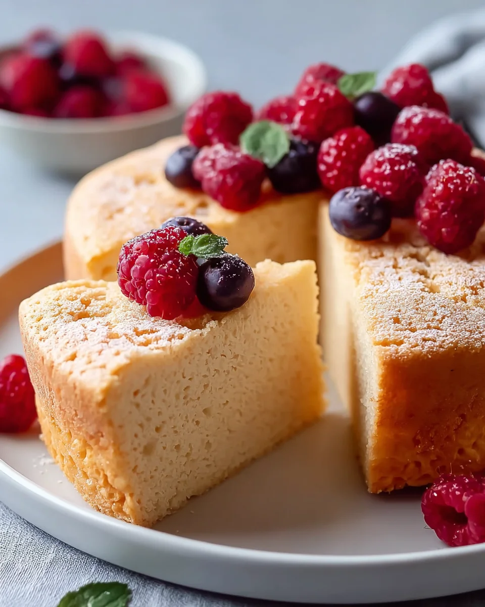 Leichter Joghurtkuchen: Ohne Mehl, ohne Zucker, purer Genuss!