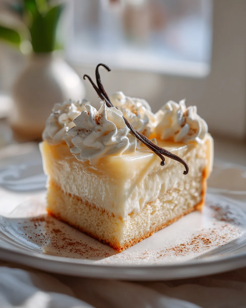 Vanille Pudding Kuchen Rezept – Super einfach & lecker!