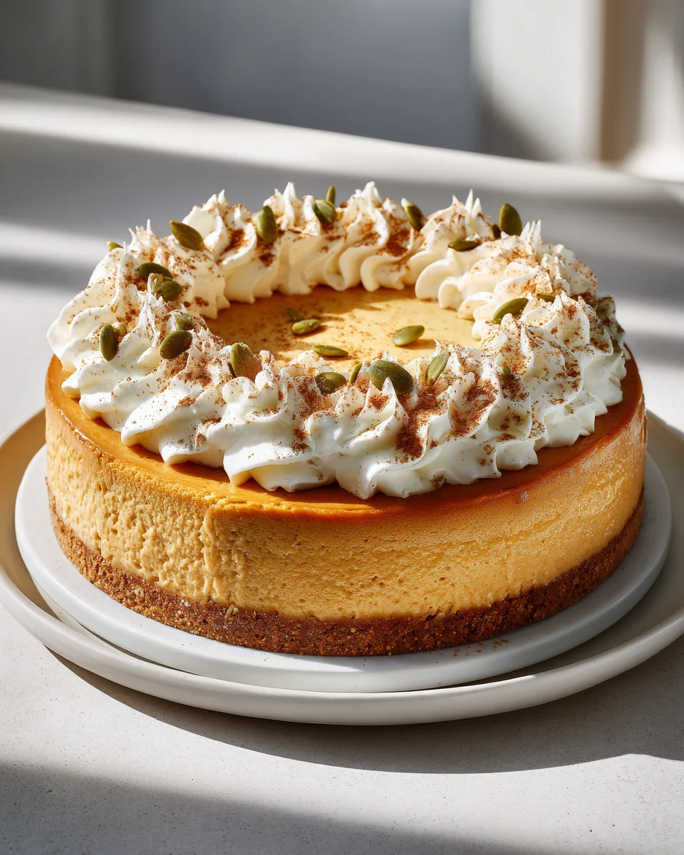Pumpkin Spice Cheesecake Rezept: Dein perfekter Herbstgenuss!
