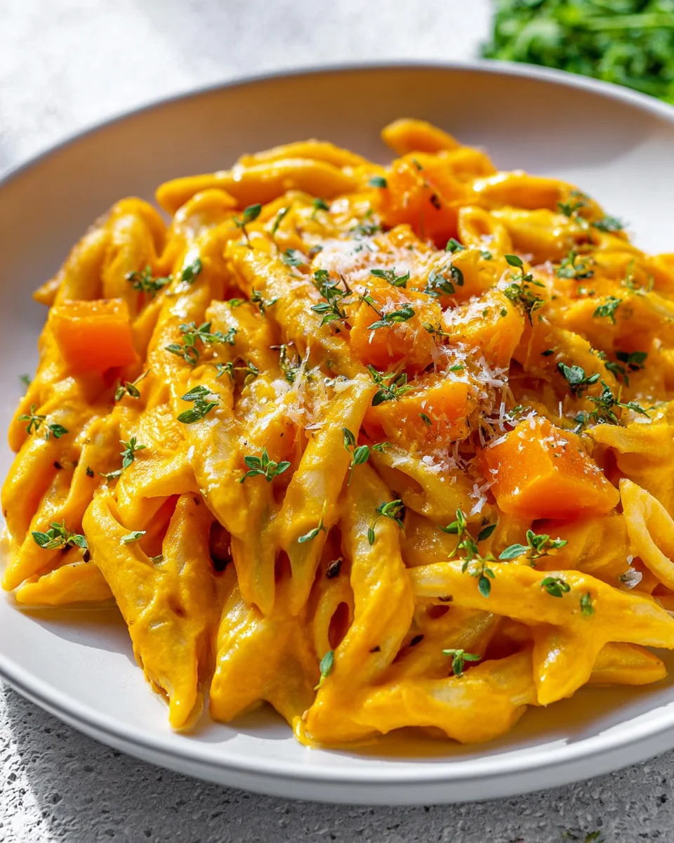 Cremige Kürbispasta: Das beste Herbstgericht für jeden Tag!