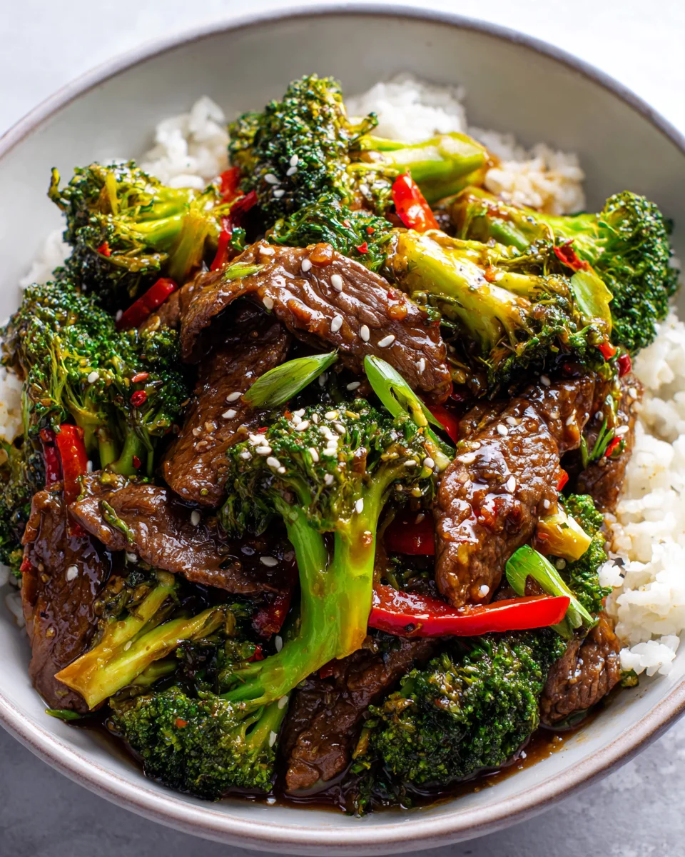 Chinesisches Wok Rindfleisch mit Brokkoli: Einfach & Lecker!