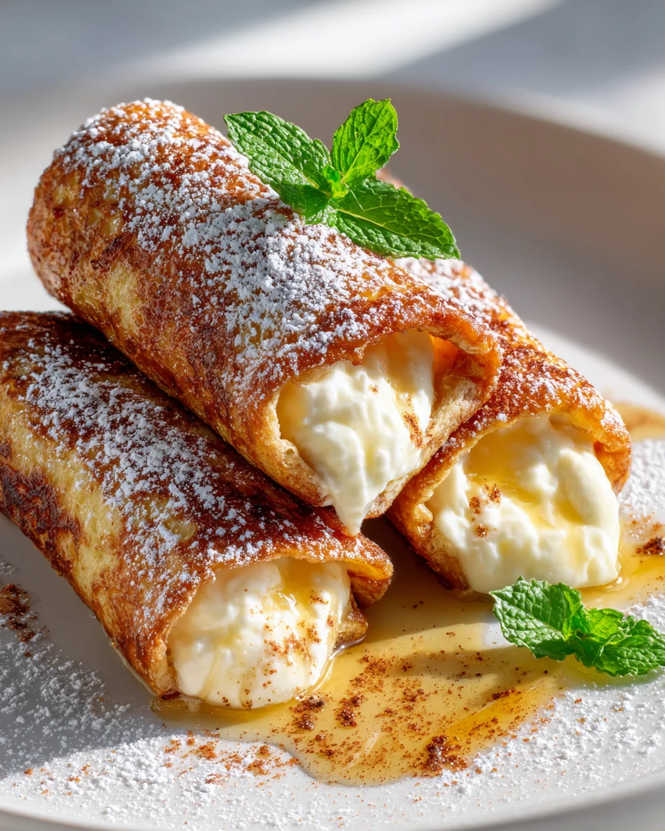 Himmlische Zimt French Toast Roll-ups – Dein perfektes Frühstück!