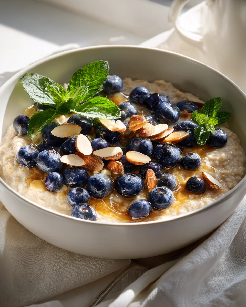 Blaubeer-Mandel Haferflocken Frühstück: Dein Power-Start!
