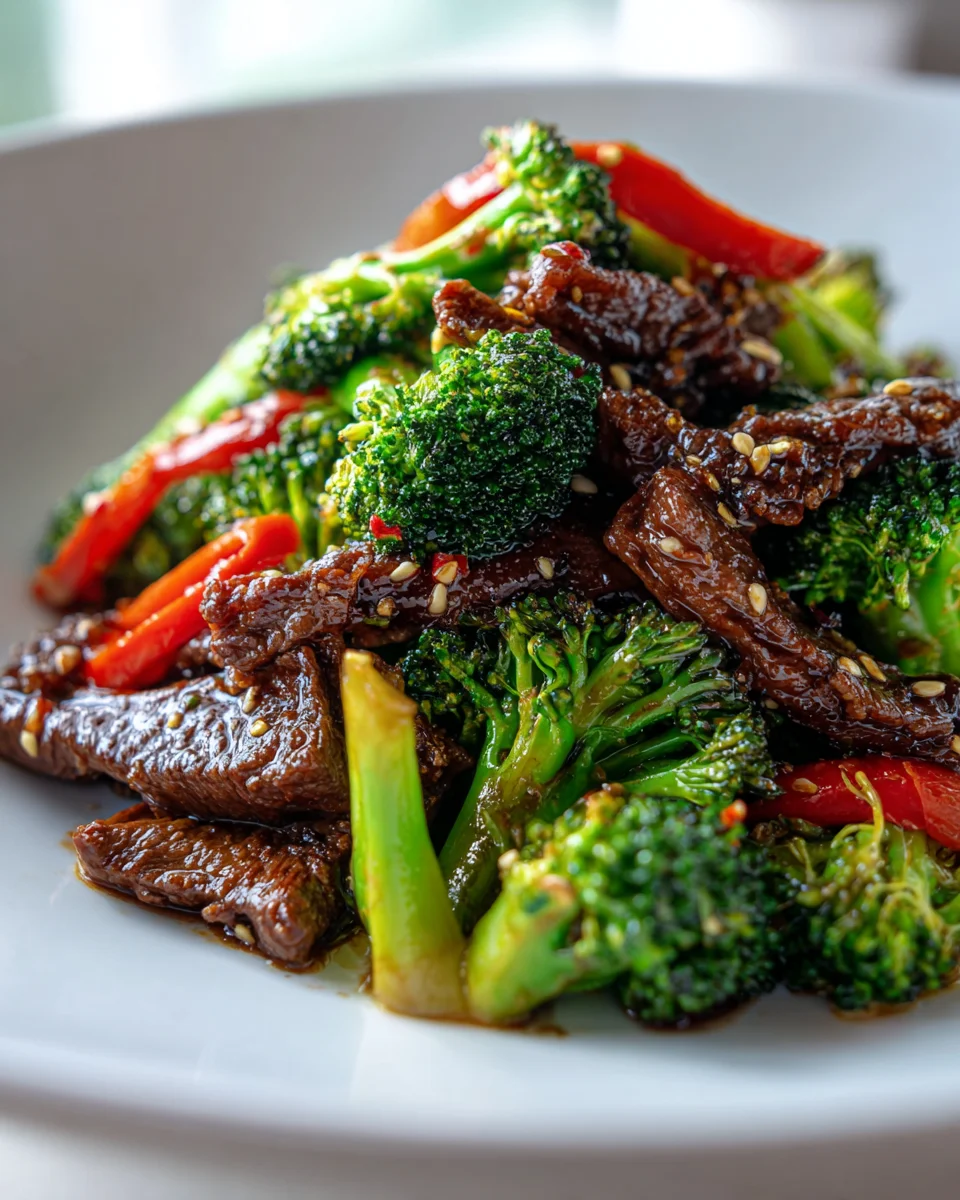 Chinesisches Wok Rindfleisch mit Brokkoli: Einfach & Lecker!