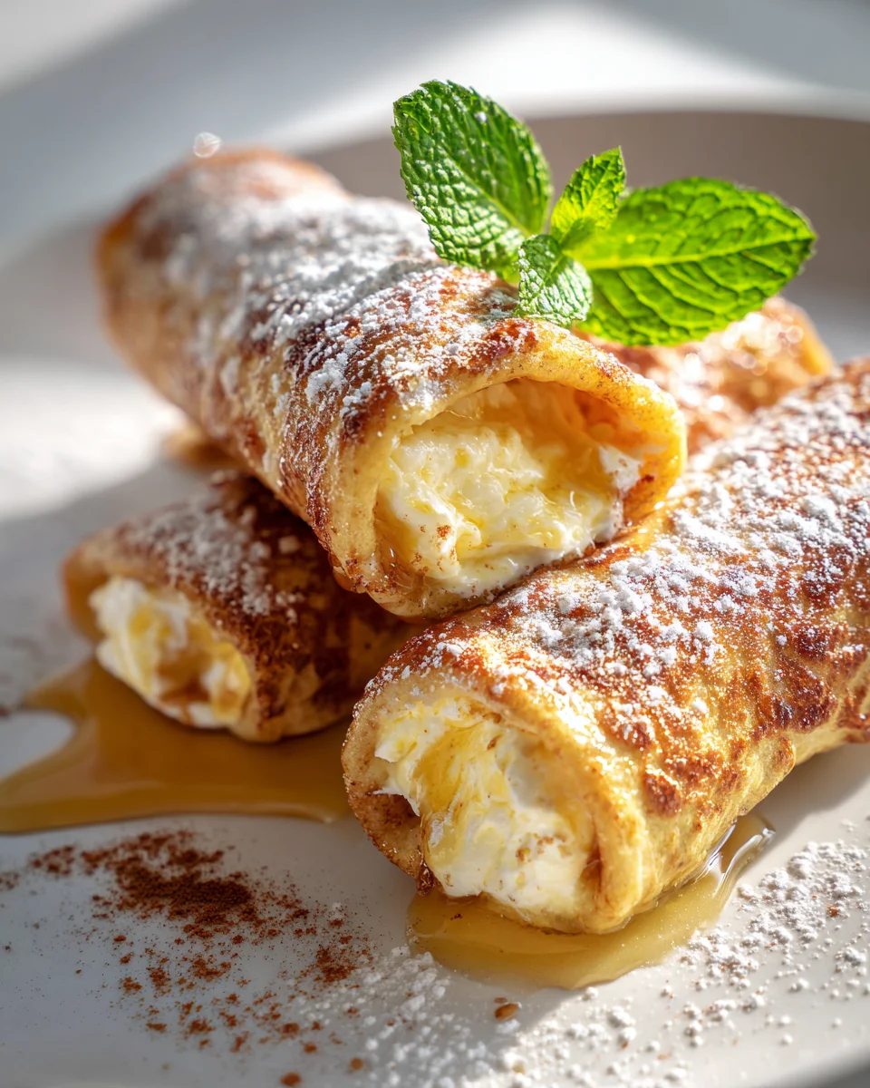 Himmlische Zimt French Toast Roll-ups – Dein perfektes Frühstück!