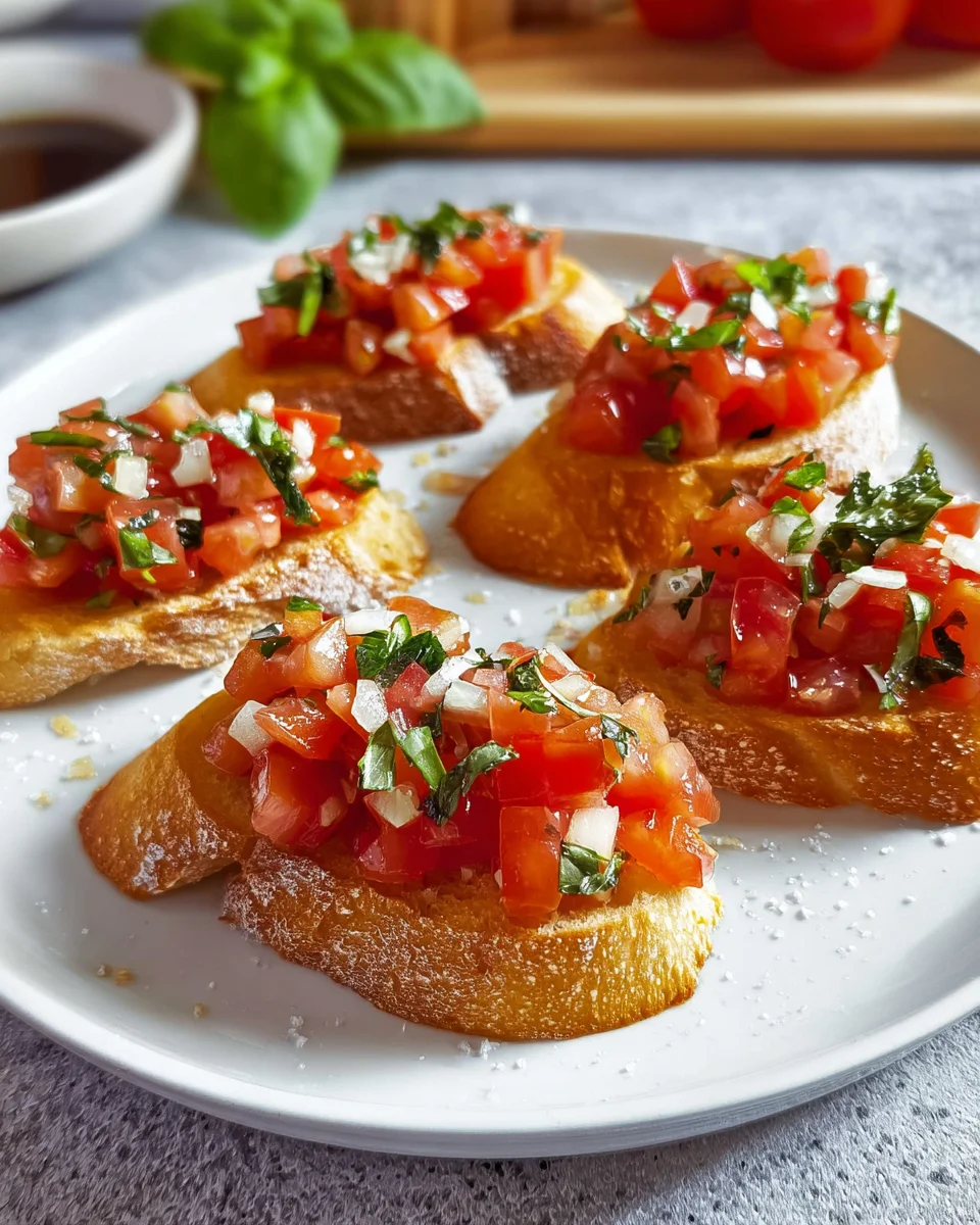 Leckere Bruschetta: Das perfekte Rezept für Antipasti!