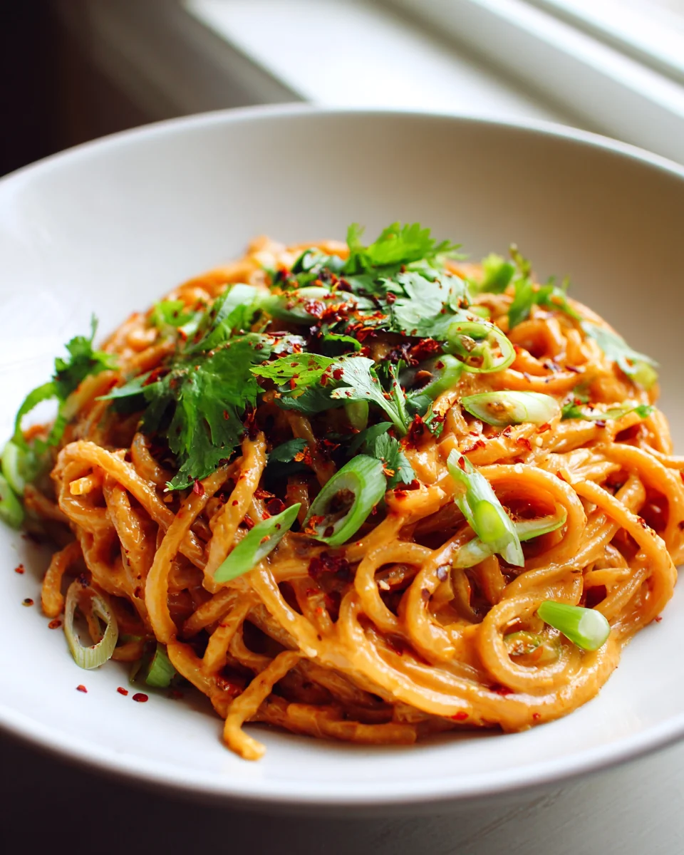 Thai Red Curry Nudeln: Einfaches Rezept für unwiderstehlichen Genuss.