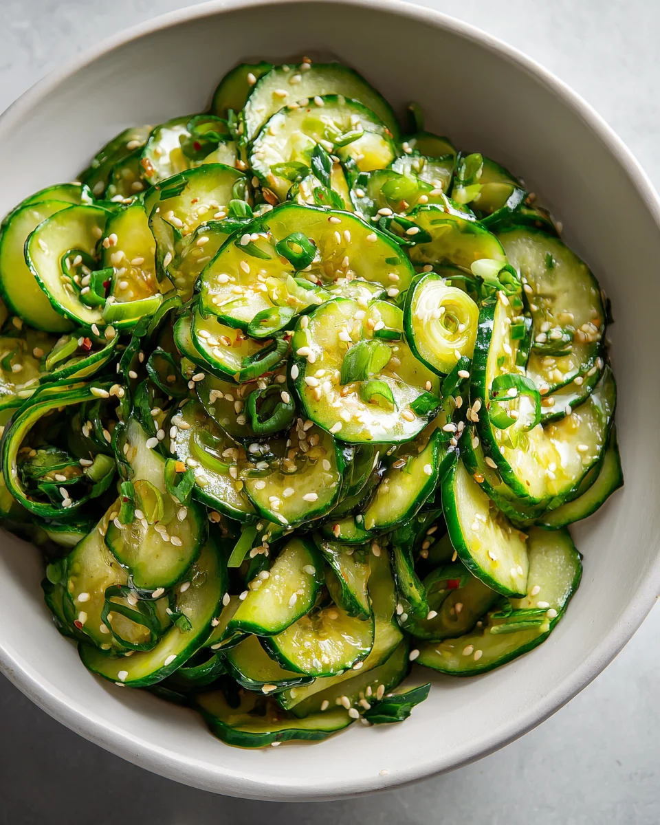 Knackiger Koreanischer Gurkensalat: Schnell & Lecker!