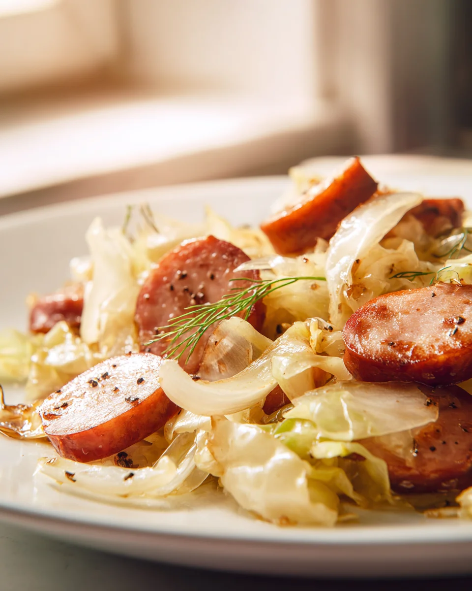 Deftige Rinderpfanne mit Sauerkraut – Hausmannskost