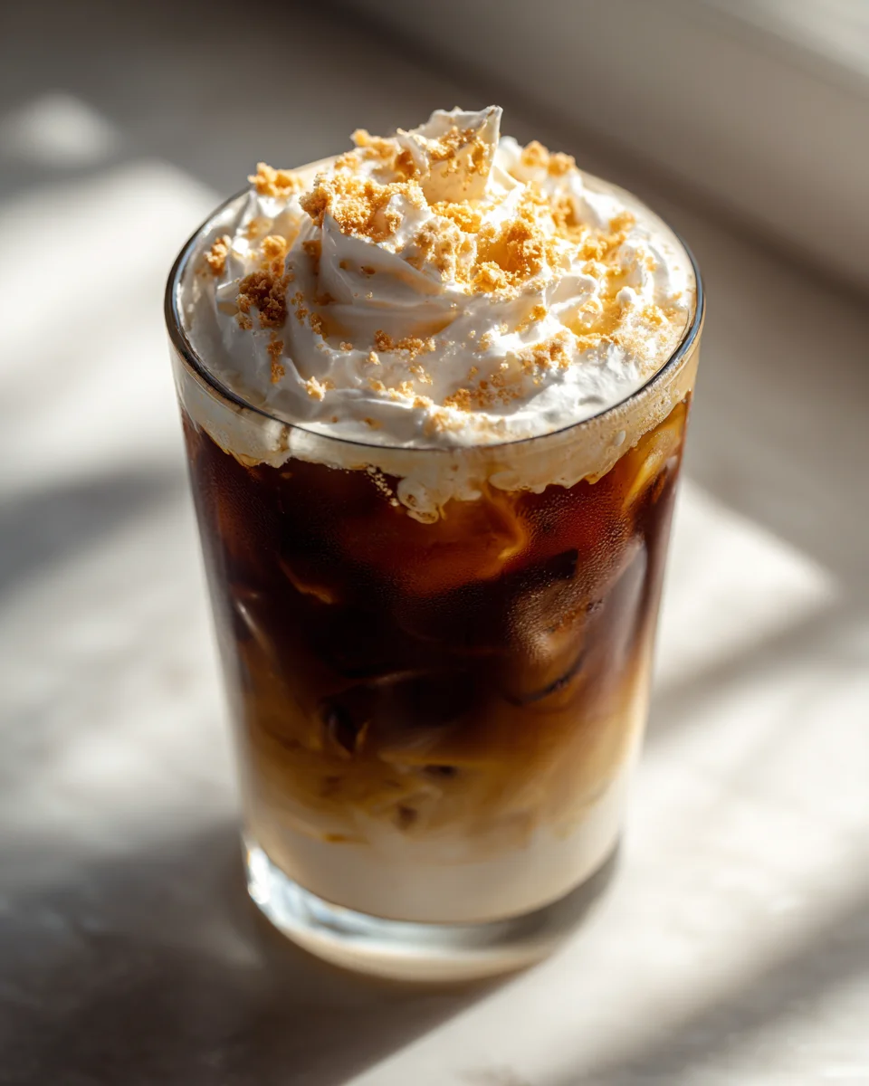 Toasted Marshmallow Iced Latte: Süßer Kaffeegenuss