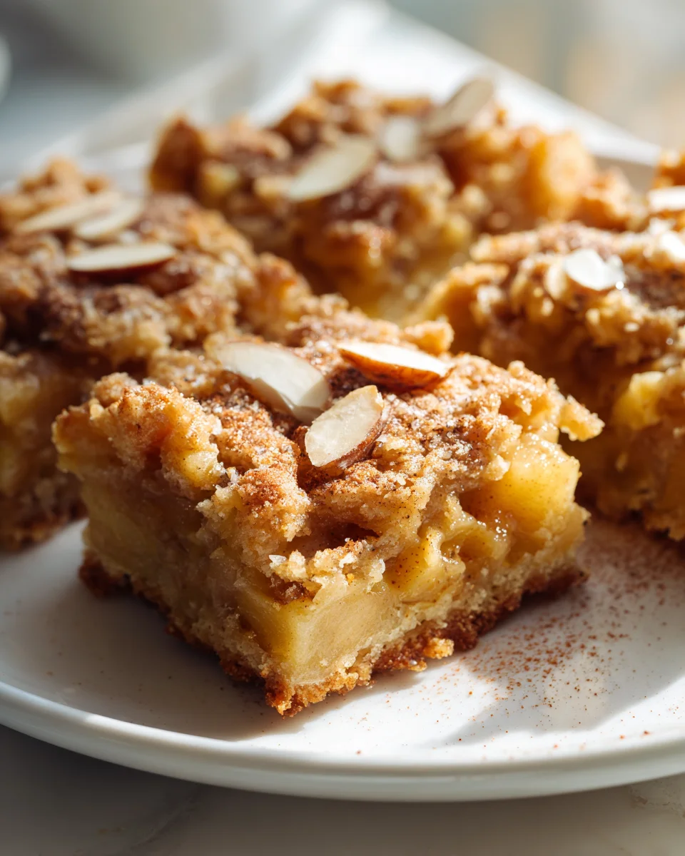 Keto Apfel-Crumble-Riegel mit Mandelmehl – Lecker & Gesund!