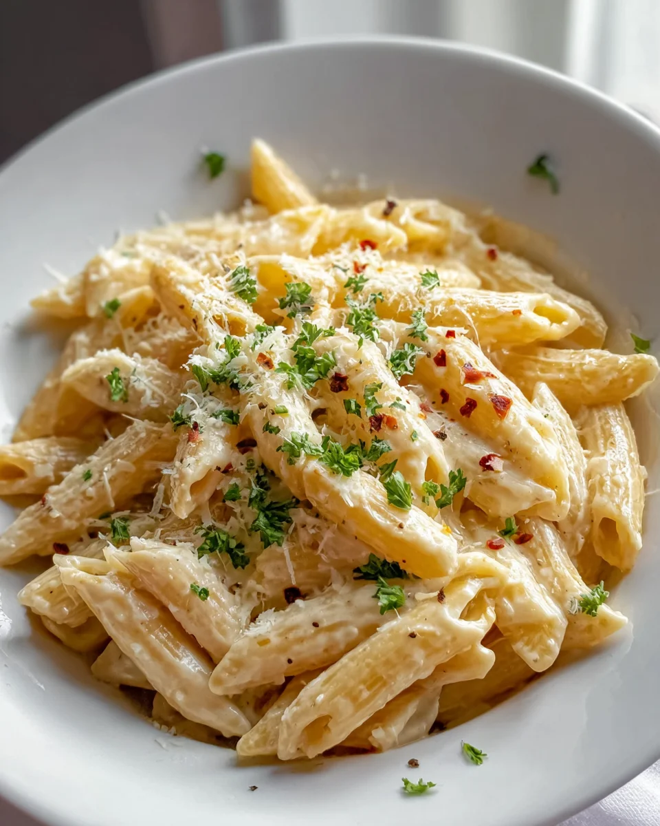 One Pot Creamy Garlic Pasta – Schnelles Rezept für Genuss!