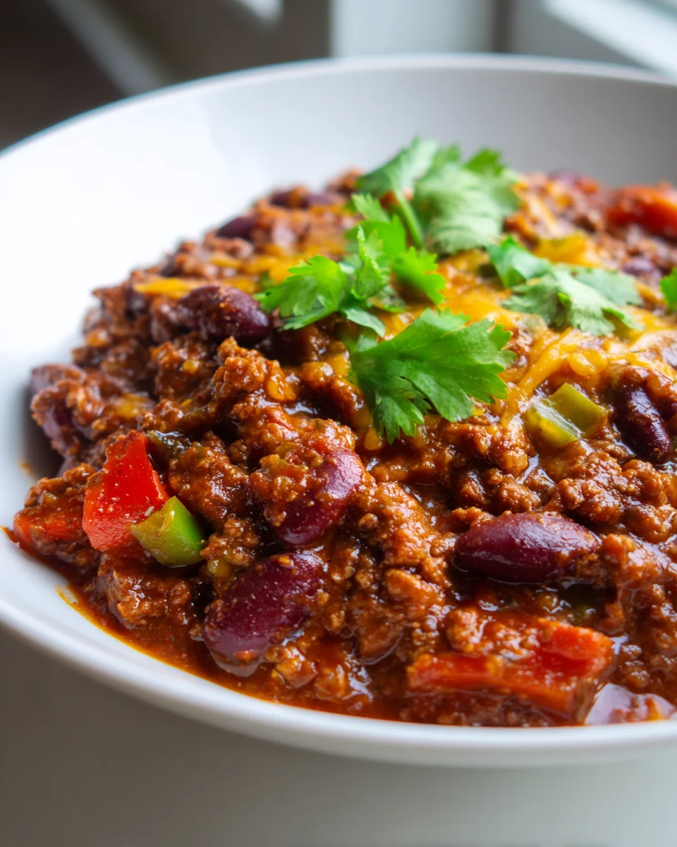 Würzige Chili Con Carne Auflauf: Herzhaftes Rezept für Genuss