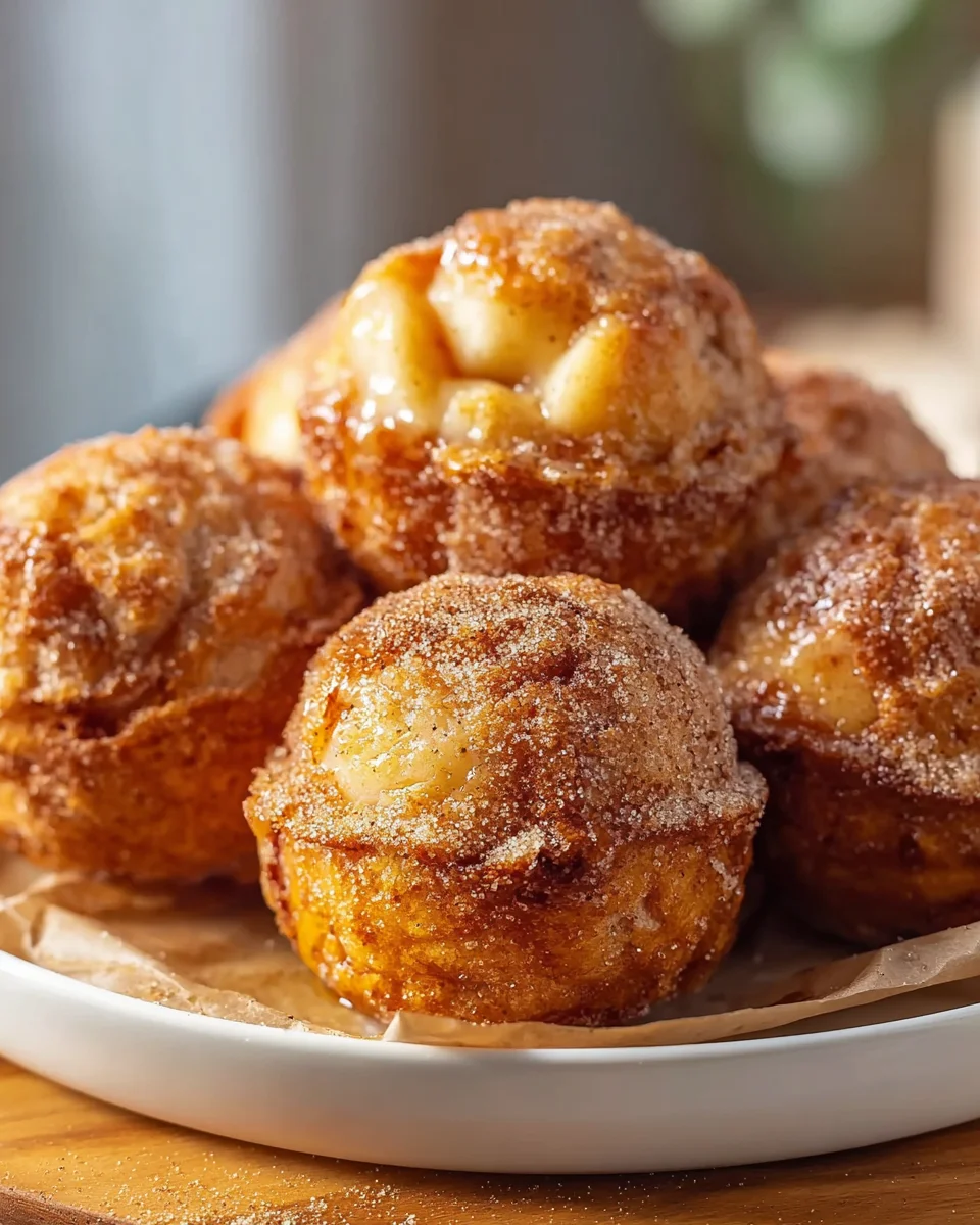 Saftige Apfel-Pie-Bomben aus der Heißluftfritteuse