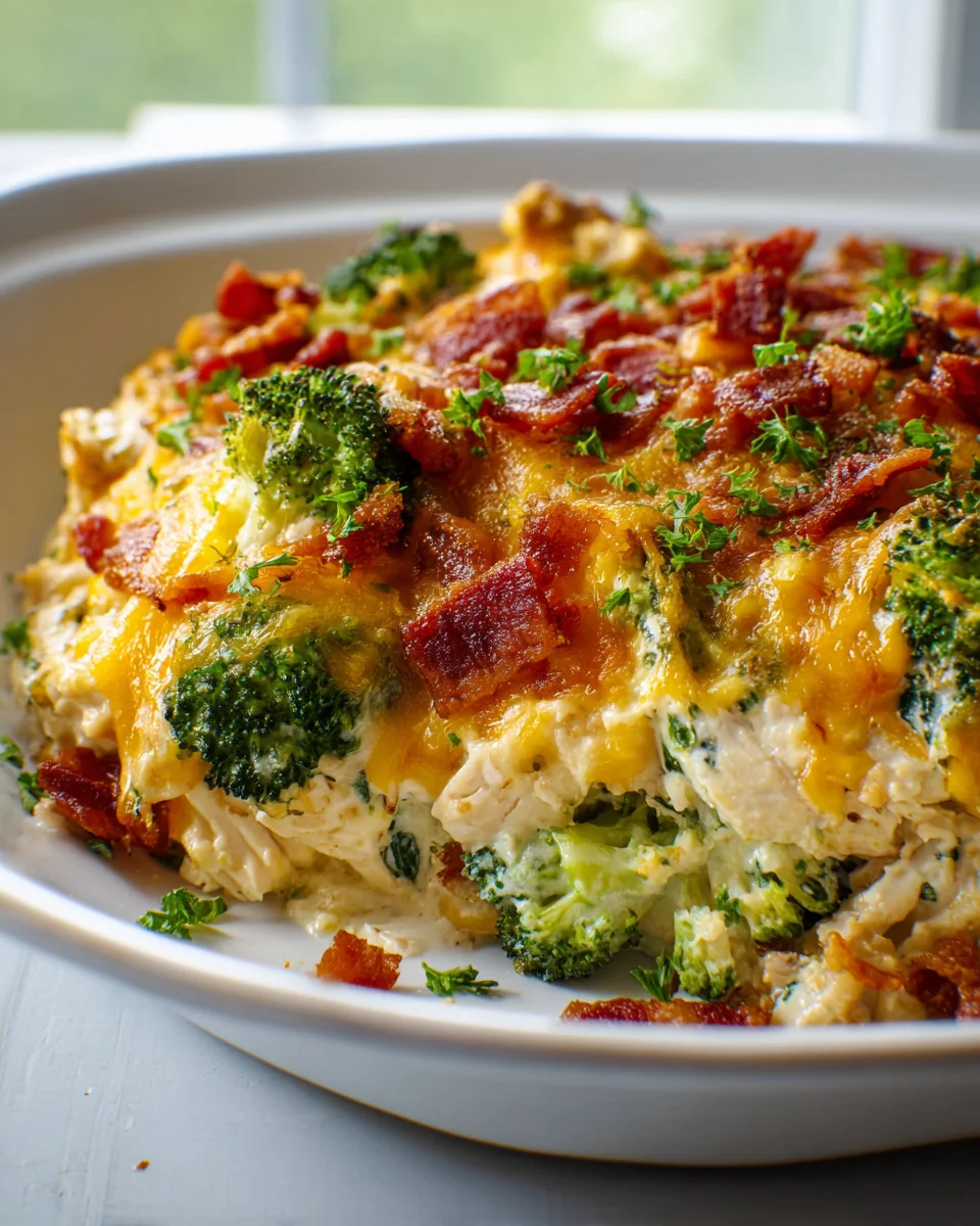 Einfache Low Carb Hähnchenauflauf – Gesund & Lecker!