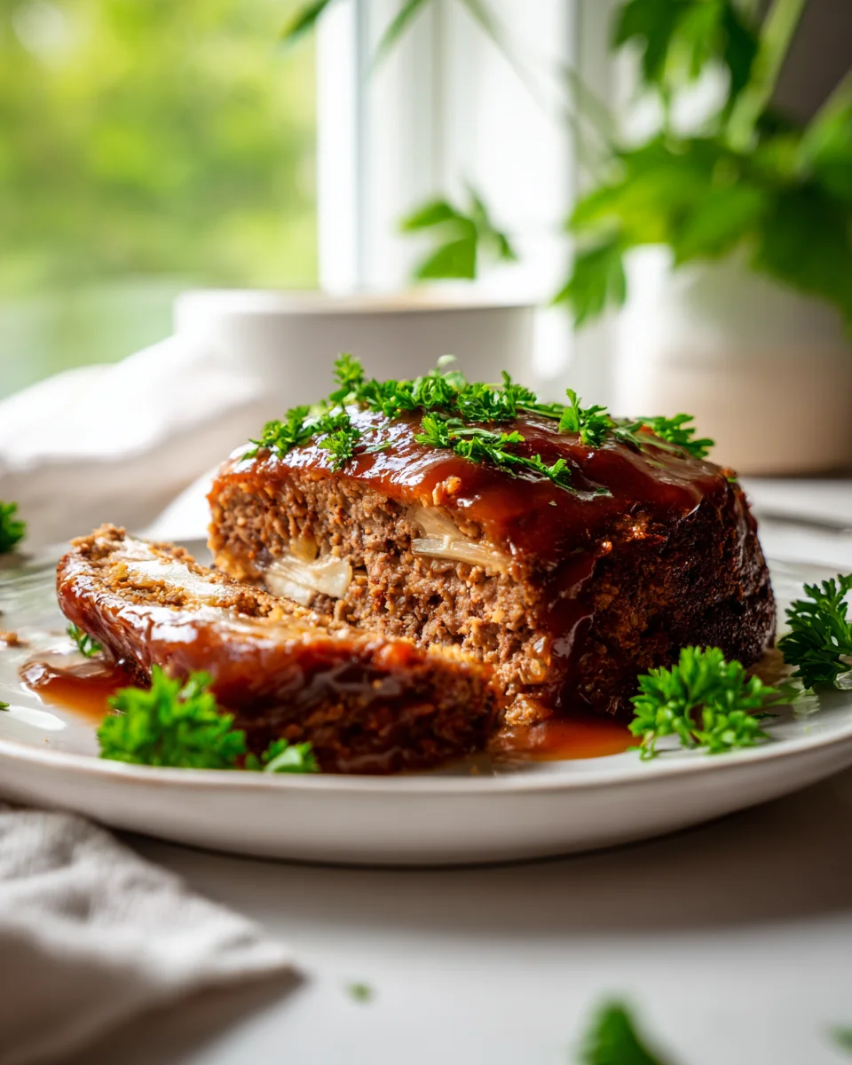 Saftiger Hackbraten mit Verführerischer Soße